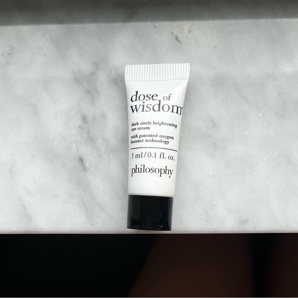 5 for $25๐ด Philosophy dose of wisdom brightening eye cream - Picture 2 of 2